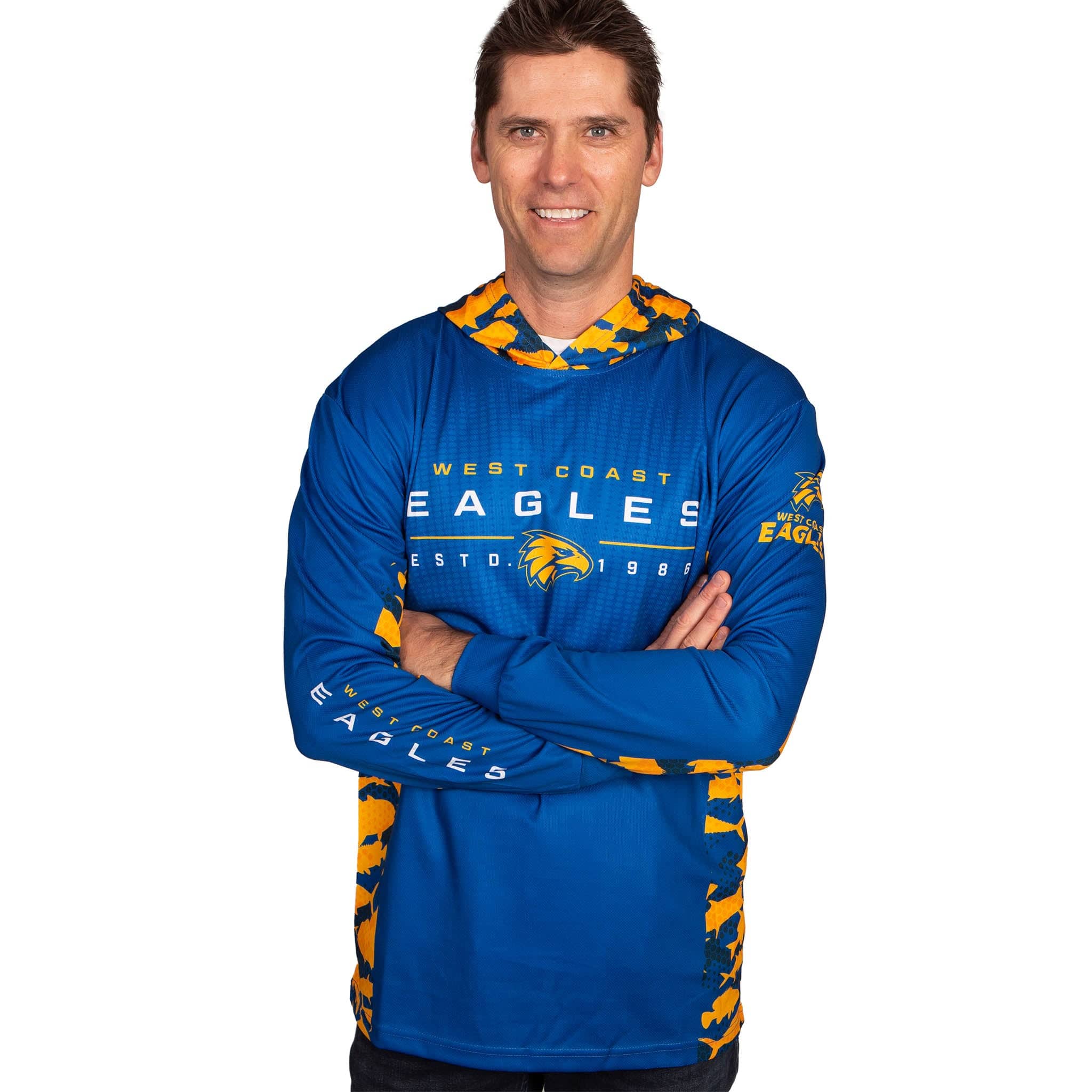 Long sleeve eagles outlet jersey