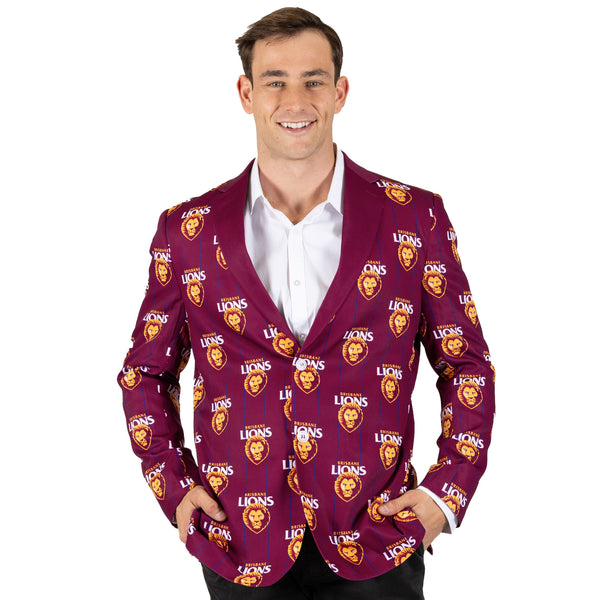 AFL Brisbane Lions 'Front Bar' Sports Jacket