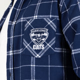 AFL Geelong Cats 'Mustang' Flannel Shirt