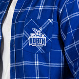 AFL North Melbourne 'Mustang' Flannel Shirt