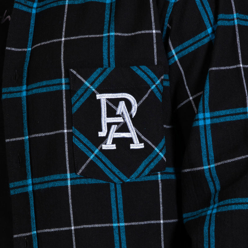 AFL Port Adelaide 'Mustang' Flannel Shirt