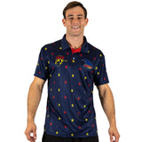 AFL Adelaide Crows 'Mulligan' Golf Polo