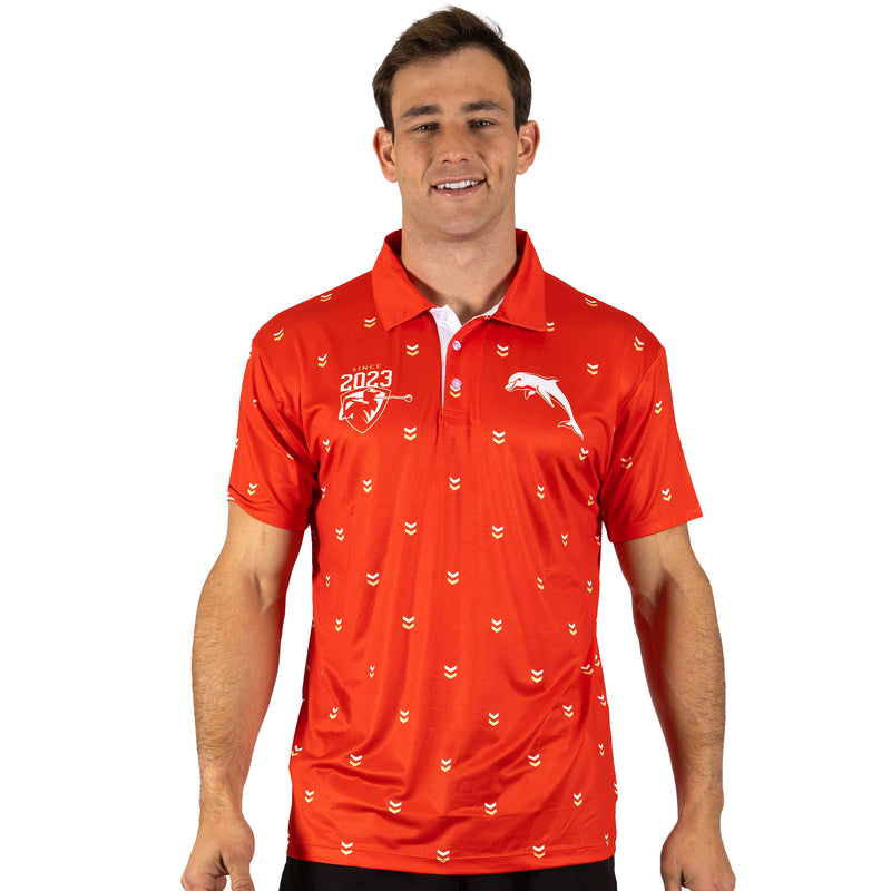 NRL Dolphins 'Mulligan' Golf Polo