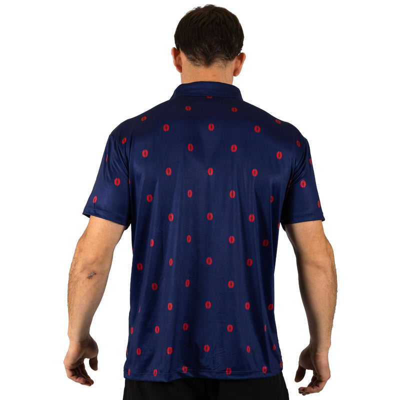 AFL Melbourne Demons 'Mulligan' Golf Polo