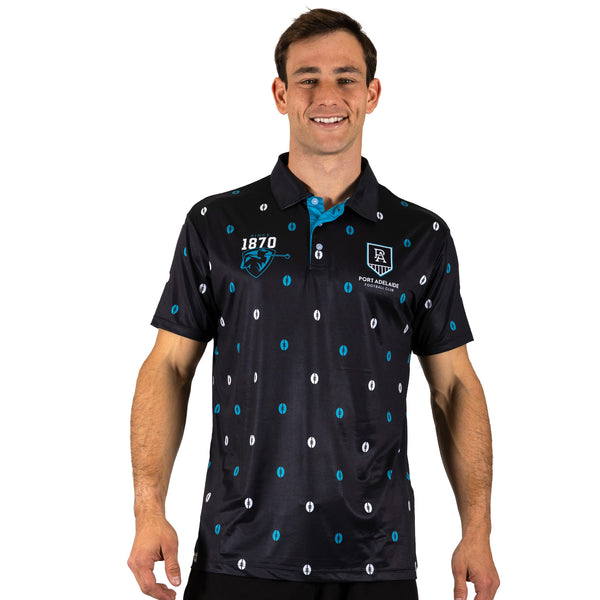 AFL Port Adelaide 'Mulligan' Golf Polo