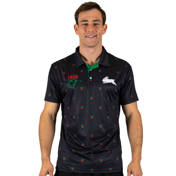 NRL Rabbitohs 'Mulligan' Golf Polo