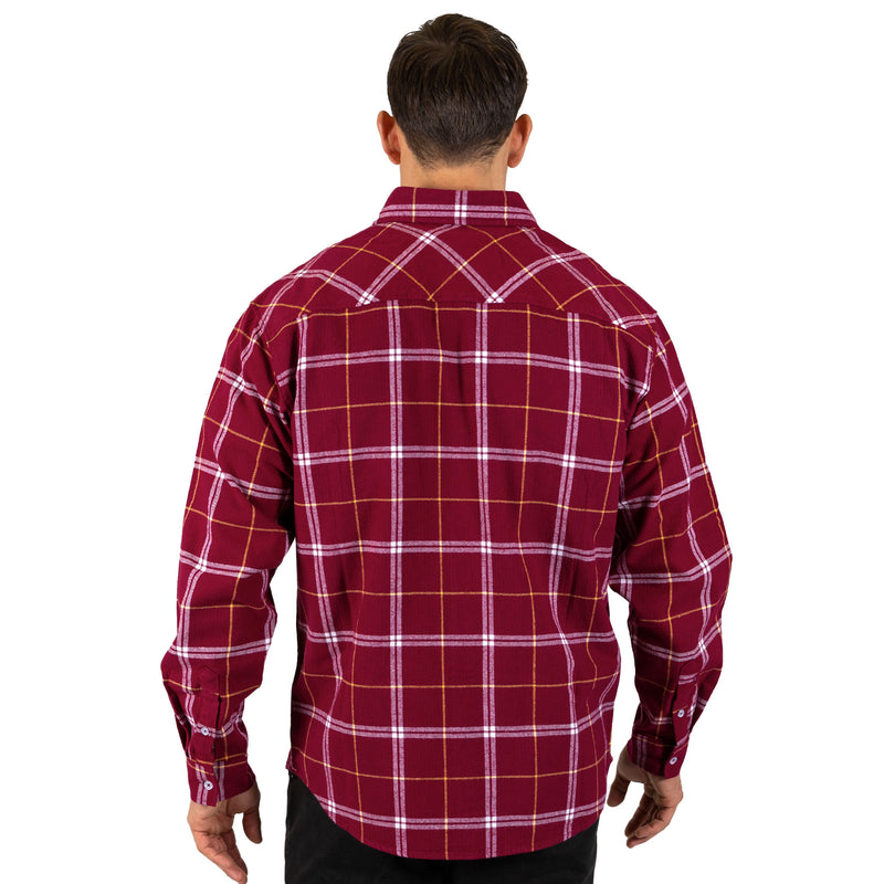 NRL Broncos 'Mustang' Flannel Shirt