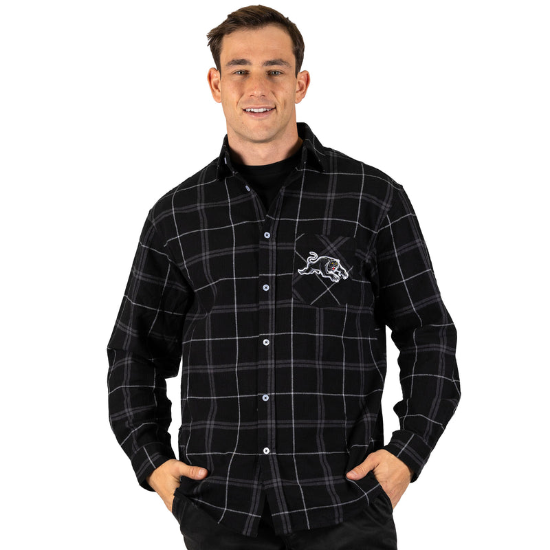 NRL Panthers 'Mustang' Flannel Shirt