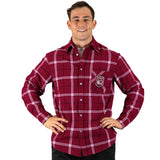 QLD Maroons 'Mustang' Flannel Shirt