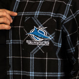NRL Sharks 'Mustang' Flannel Shirt