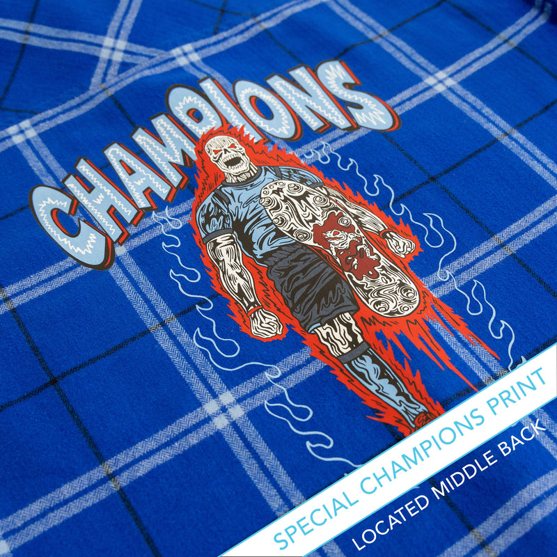 NSW Blues 'Mustang' Flannel Shirt