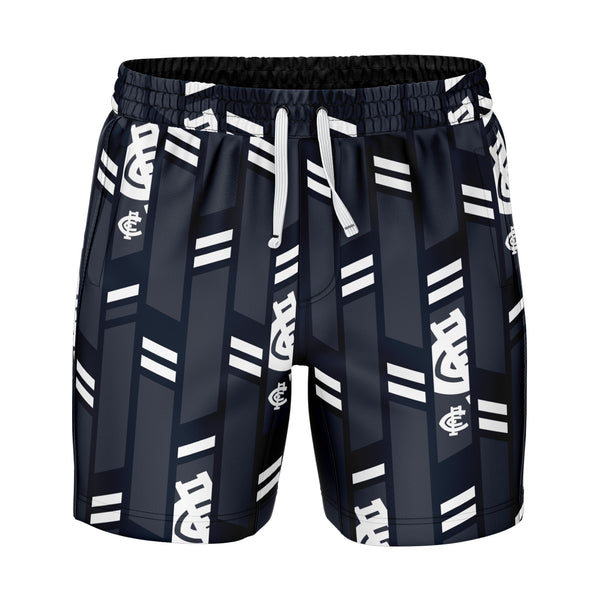 AFL Carlton 'Riviera' Volley Swim Shorts - Ashtabula