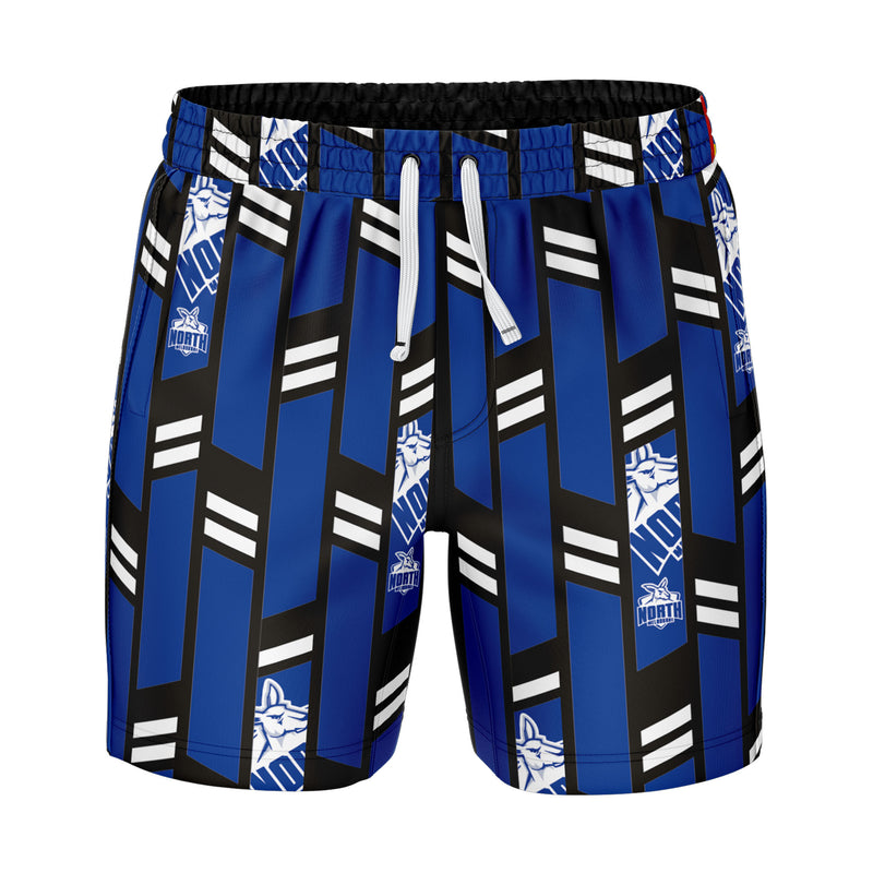 AFL North Melbourne 'Riviera' Volley Swim Shorts - Ashtabula