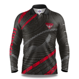 AFL Essendon Bombers 'Koedal' Fishing Shirt - Adult