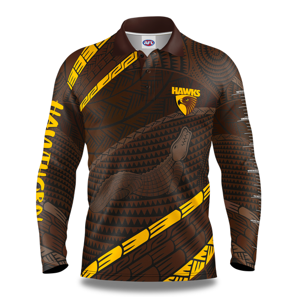 AFL Hawthorn 'Koedal' Fishing Shirt - Adult