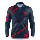 AFL Melbourne Demons 'Koedal' Fishing Shirt - Youth