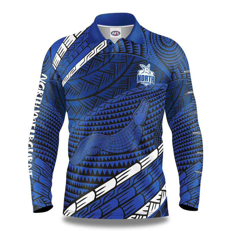 AFL North Melbourne 'Koedal' Fishing Shirt - Adult