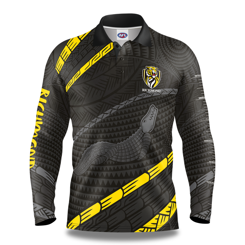 AFL Richmond Tigers 'Koedal' Fishing Shirt - Adult