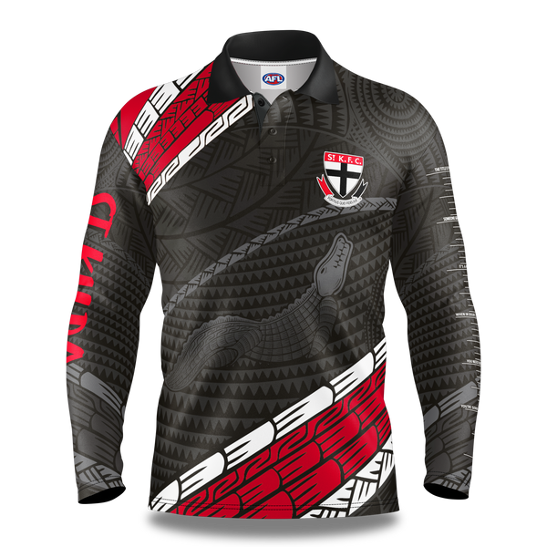 AFL St Kilda 'Koedal' Fishing Shirt - Adult