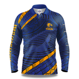 AFL West Coast Eagles 'Koedal' Fishing Shirt - Adult