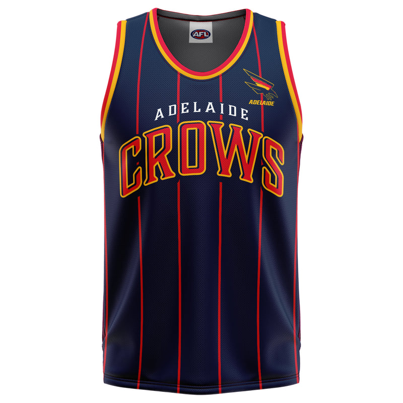 AFL Adelaide Crows 'Harlem' Basketball Singlet - Youth