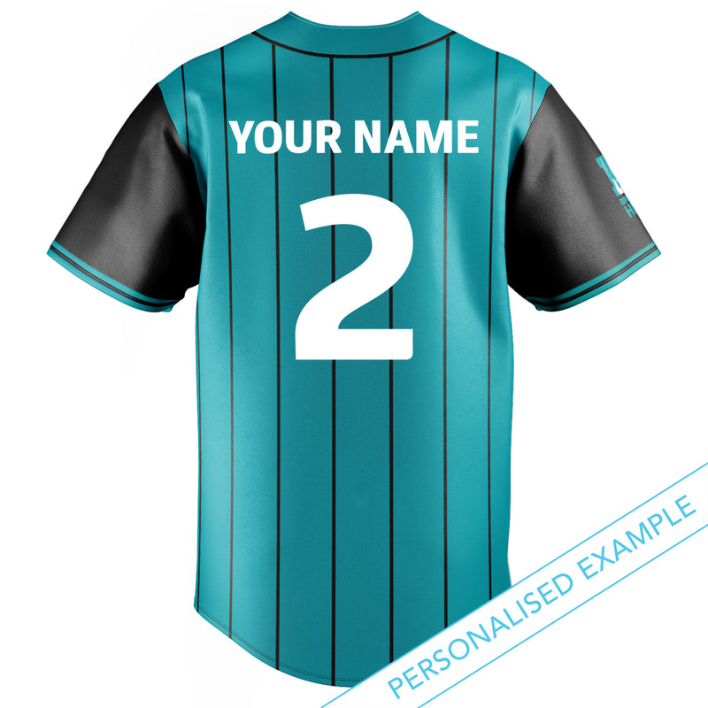 BBL Brisbane Heat 'Slugger' Baseball Shirt