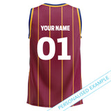 AFL Brisbane Lions 'Harlem' Basketball Singlet - Adult