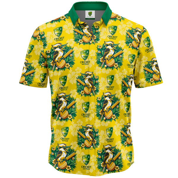 Cricket Australia 'Burra' Hawaiian Shirt