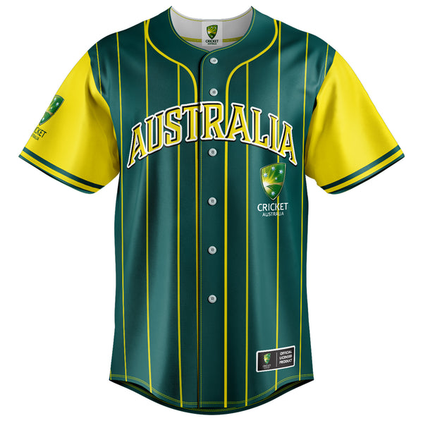 Cricket Australia 'Slugger' Baseball Shirt