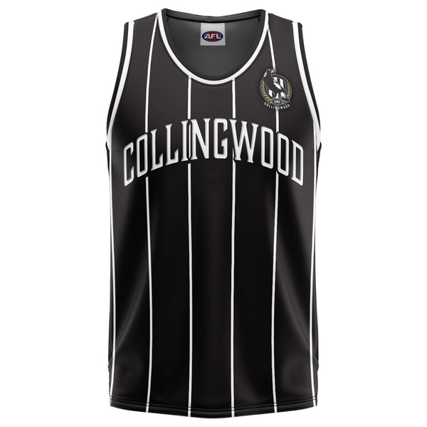 AFL Collingwood 'Harlem' Basketball Singlet - Adult