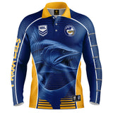 NRL Eels 'Barracuda' Fishing Shirt - Youth - Ashtabula