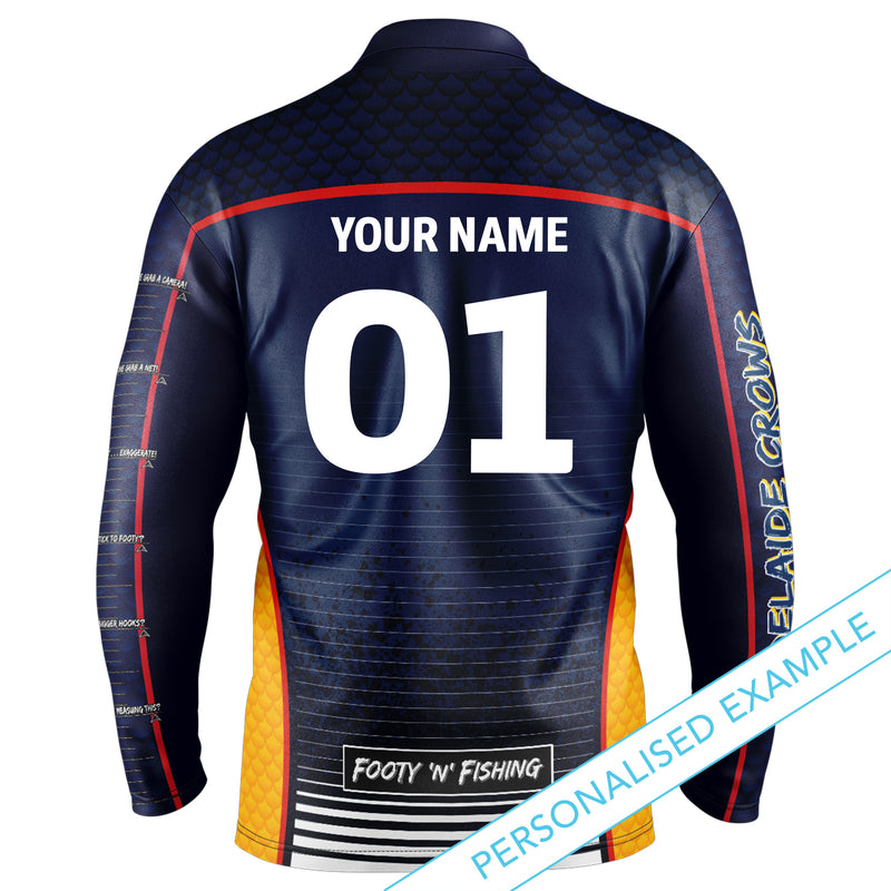 AFL Adelaide Crows Footy n Fishing Shirt - Youth