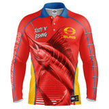 AFL Gold Coast Suns Footy n Fishing Shirt - Adult