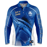 AFL North Melbourne Footy n Fishing Shirt - Youth - Ashtabula