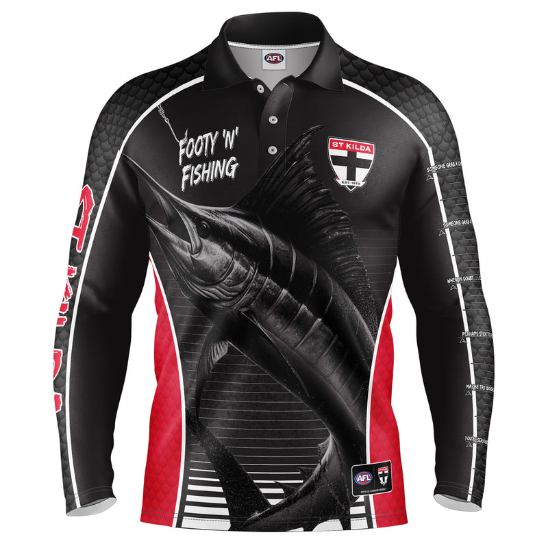 AFL St Kilda Footy n Fishing Shirt - Youth