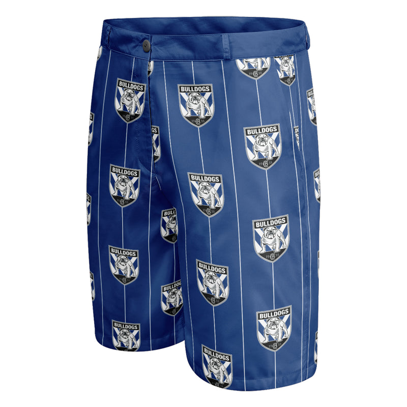 NRL Bulldogs 'Front Bar' Dress Shorts