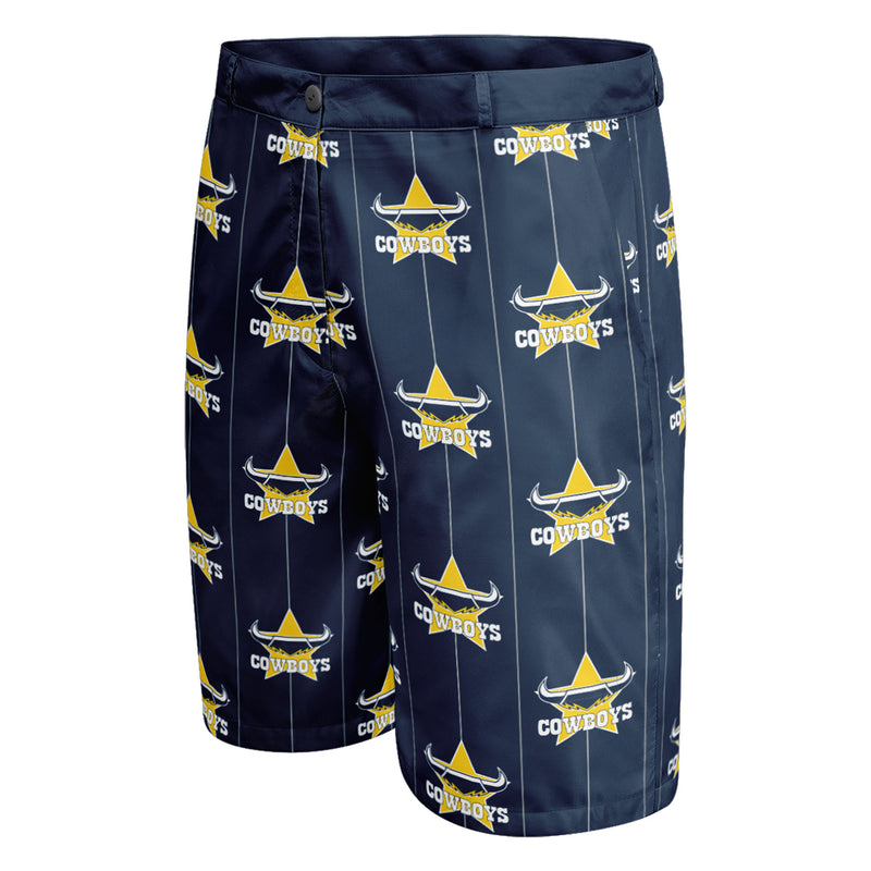 NRL Cowboys 'Front Bar' Dress Shorts