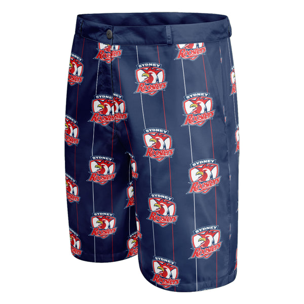 NRL Roosters 'Front Bar' Dress Shorts