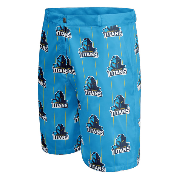 NRL Titans 'Front Bar' Dress Shorts