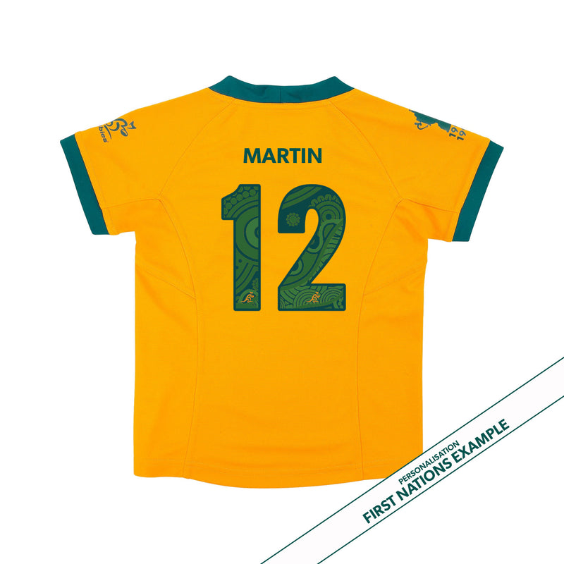 Wallabies 2024 Replica Home Jersey - Infant