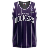 AFL Fremantle Dockers 'Harlem' Basketball Singlet - Adult