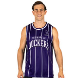 AFL Fremantle Dockers 'Harlem' Basketball Singlet - Adult