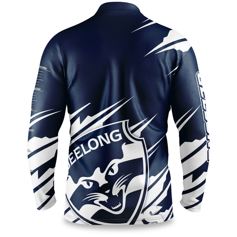 AFL Geelong Cats 'Ignition' Fishing Shirt - Youth - Ashtabula