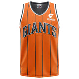 AFL GWS Giants 'Harlem' Basketball Singlet - Adult