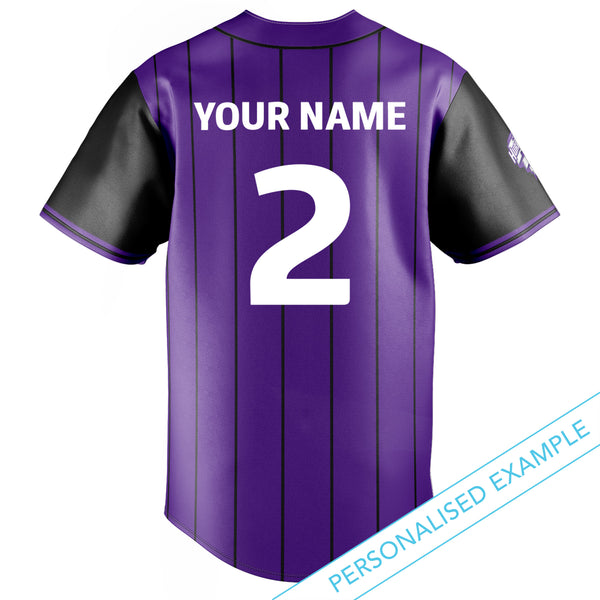 BBL Hobart Hurricanes 'Slugger' Baseball Shirt