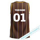 AFL Hawthorn 'Harlem' Basketball Singlet - Youth