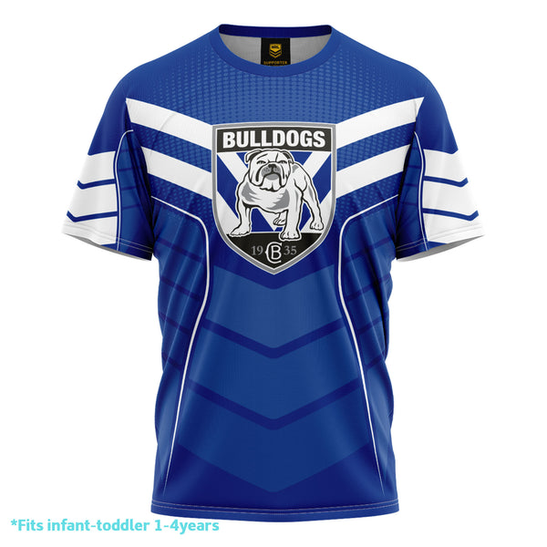 NRL Bulldogs 'Chevron' Kids Tee