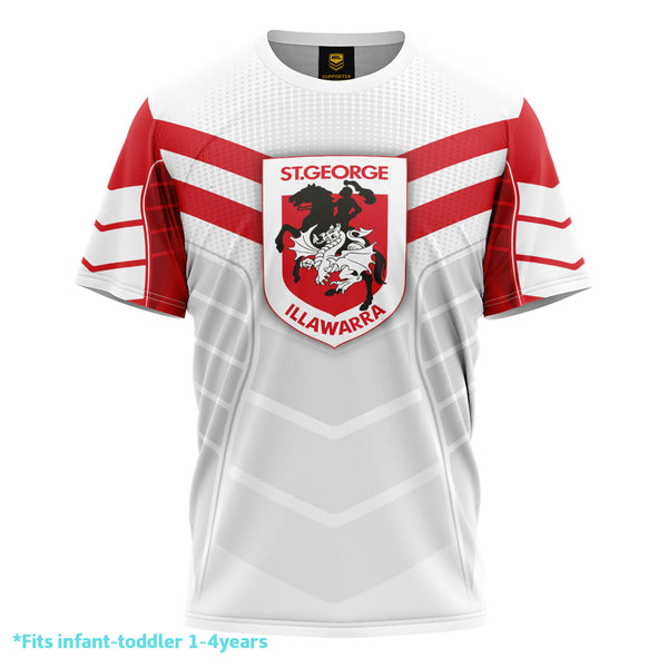 NRL Dragons 'Chevron' Kids Tee