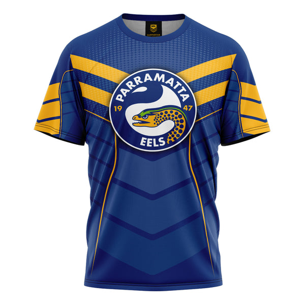 NRL Eels 'Chevron' Kids Tee - Ashtabula