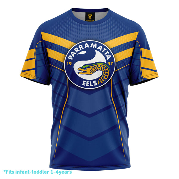 NRL Eels 'Chevron' Kids Tee